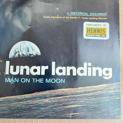 45 rpm Lunar landing Apollo 11 mission