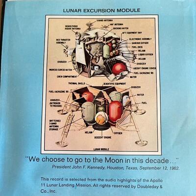 45 rpm Lunar landing Apollo 11 mission