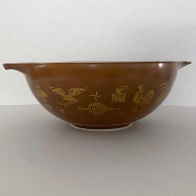 Vintage Brown Large Pyrex