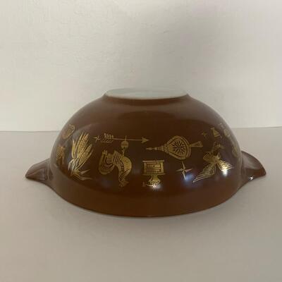 Vintage Brown Large Pyrex