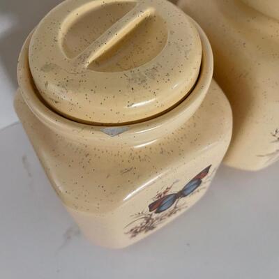 Boho Butterfly Canisters