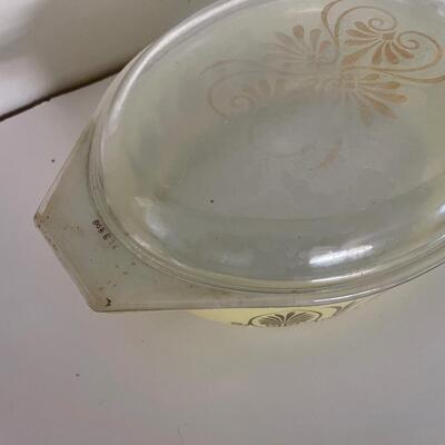 Vintage Yellow Pyrex