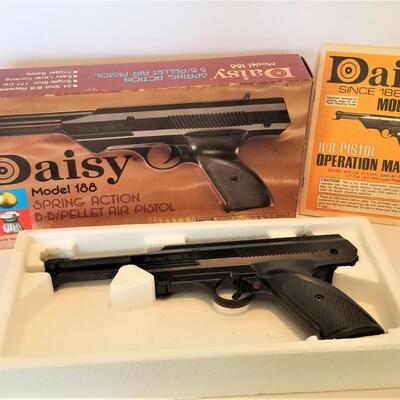 Lot #51  DAISY BB/Pellet Gun in Box