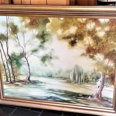 Lot #60  Original Oil on Canvas - Listed Artist Gretchen Armbruster