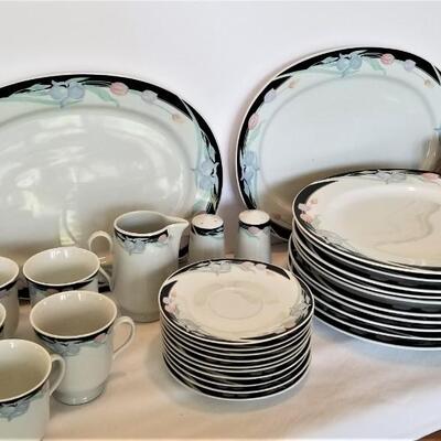 Lot #61  Large Set of 1980's Dinnerware - never used