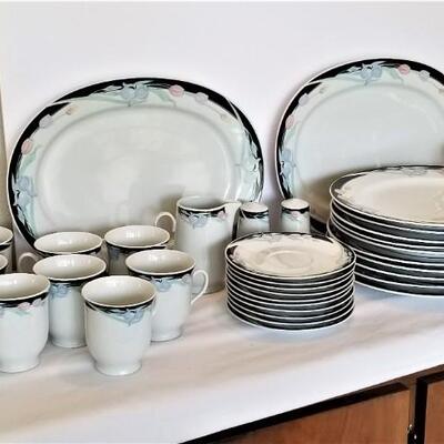 Lot #61  Large Set of 1980's Dinnerware - never used