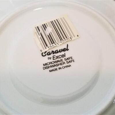 Lot #61  Large Set of 1980's Dinnerware - never used
