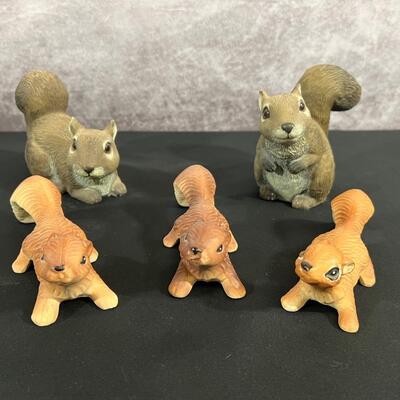 Vintage Squirrel Lot 