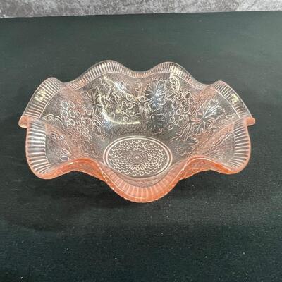 Assorted Vintage Rose Glass