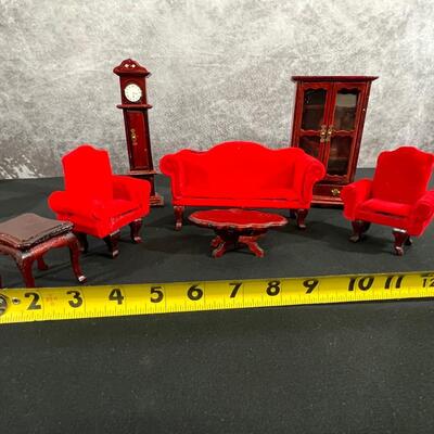 Vintage Minature Furniture Lot