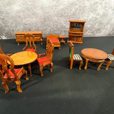 Vintage Minature Furniture Lot