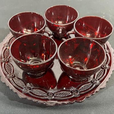 Vintage Ruby Glassware