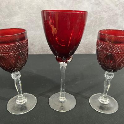 Vintage Ruby Glassware