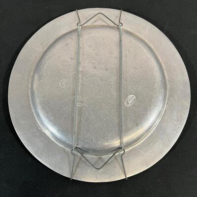 Vintage Wilton Armetale Pewter Plate Red Lion Inn