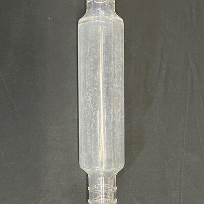 Three Vintage Glass Rolling Pins