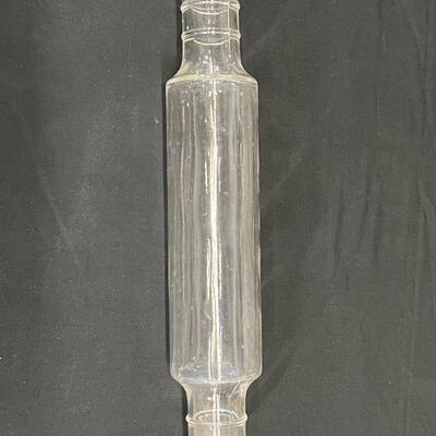 Three Vintage Glass Rolling Pins