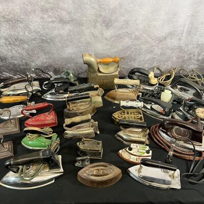 Assorted Vintage Irons