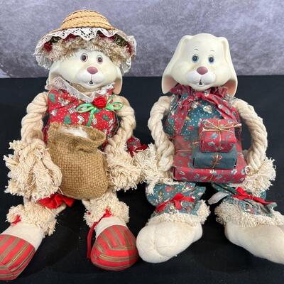 Porcelain Rope Bunnies