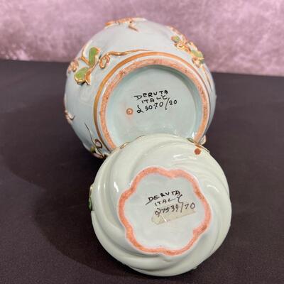 Deruta Italian Pottery Bowl & Vase