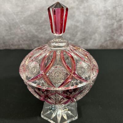 Glass Candy Jar