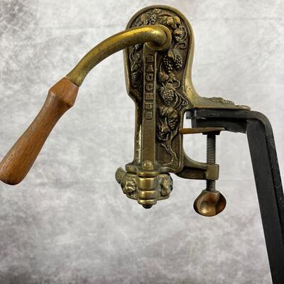 Bacchus Brass Wine Opener 25.5"