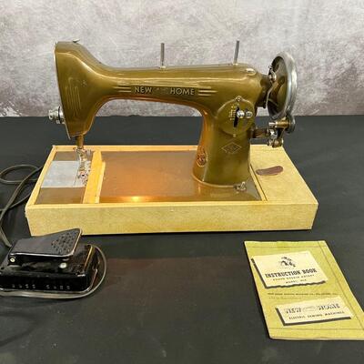New Home, Vintage Sewing Machine