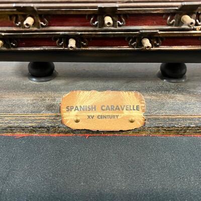 Spainish Caravelle Model Ship