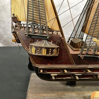 Spainish Caravelle Model Ship