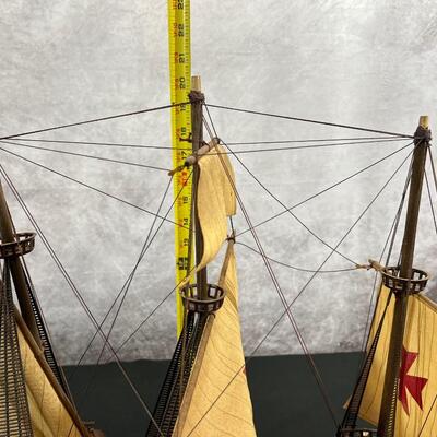 Spainish Caravelle Model Ship