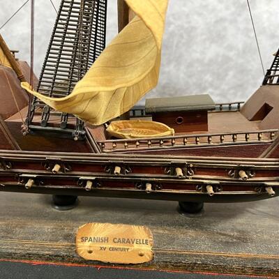 Spainish Caravelle Model Ship
