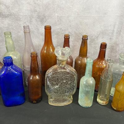 Vintage Glass Bottles