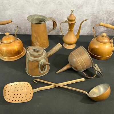 Vintage Copper Lot