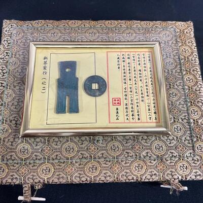 Ancient 24K Gold plated Chinese Art & Money