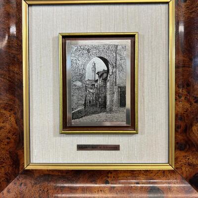 Pair of Catraro Goffredo .925 Engravings