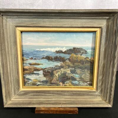 Signed Arylic Painting by Caryl Wood