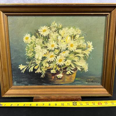 Signed Oil Painting A. Rocheford