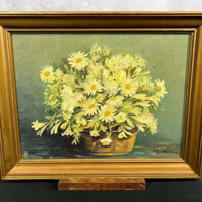 Signed Oil Painting A. Rocheford