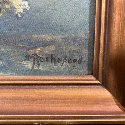 Signed Oil Painting A. Rocheford
