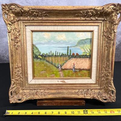 Signed Oil Painting 