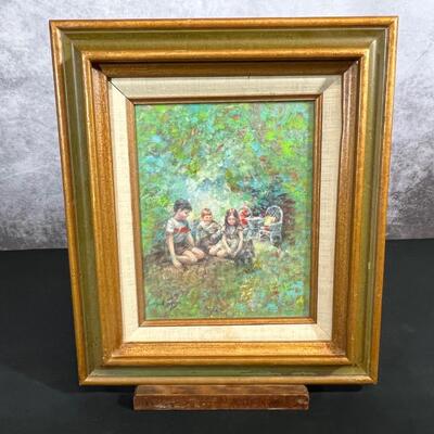 Signed Oil Painting