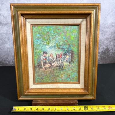 Signed Oil Painting