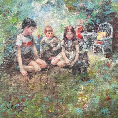 Signed Oil Painting