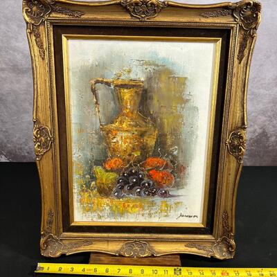 Original Oil Painting Artist Jameson