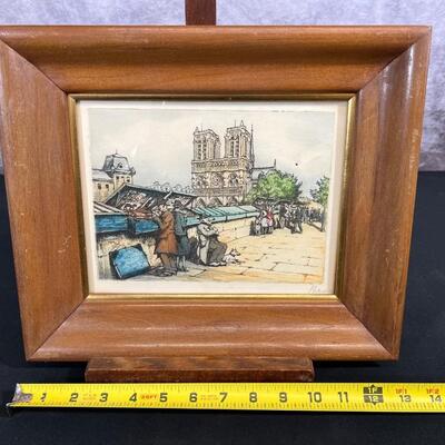 Marcel Baron Signed Print 1