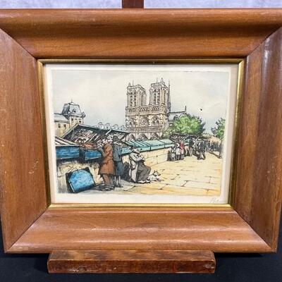 Marcel Baron Signed Print 1