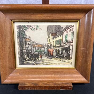 Marcel Baron Signed Print 2