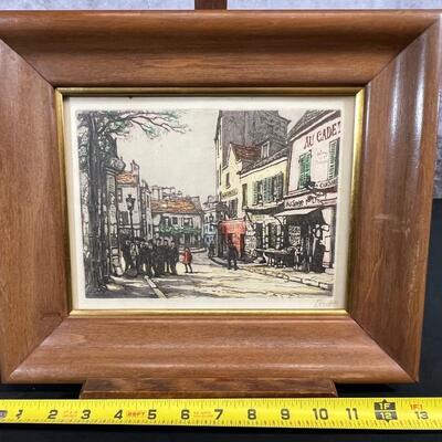 Marcel Baron Signed Print 2