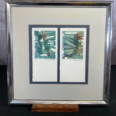 Signed Modern Art Susan Runarcher