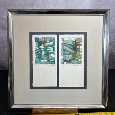 Signed Modern Art Susan Runarcher