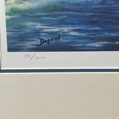 Signed & Numbered Print by Neil Depew 12"x16"